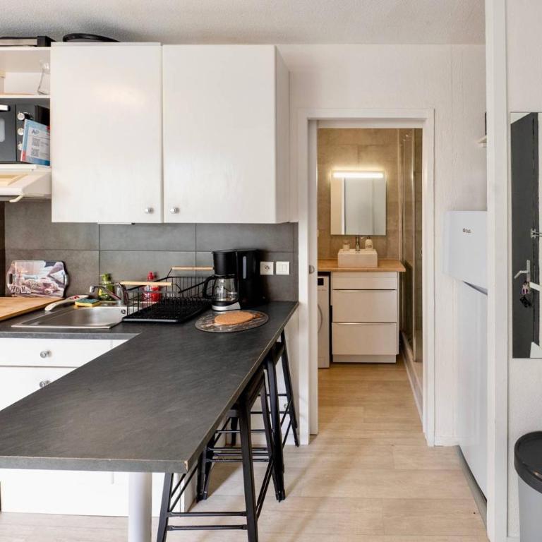 Residence du Centre Joli studio rénové avec coin nuit terrasse et parking privé - Apartamento con terraza - 5