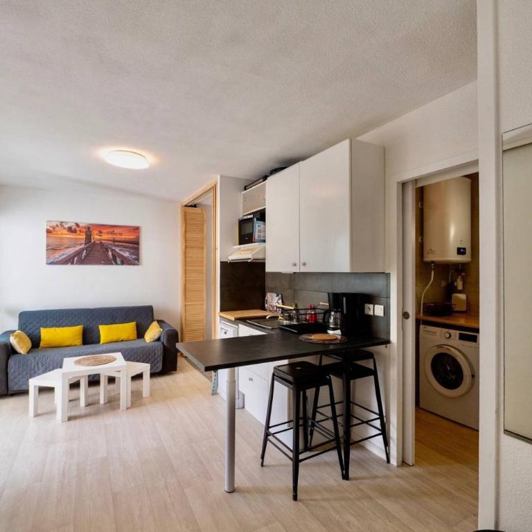 Residence du Centre Joli studio rénové avec coin nuit terrasse et parking privé - Apartamento con terraza - 8