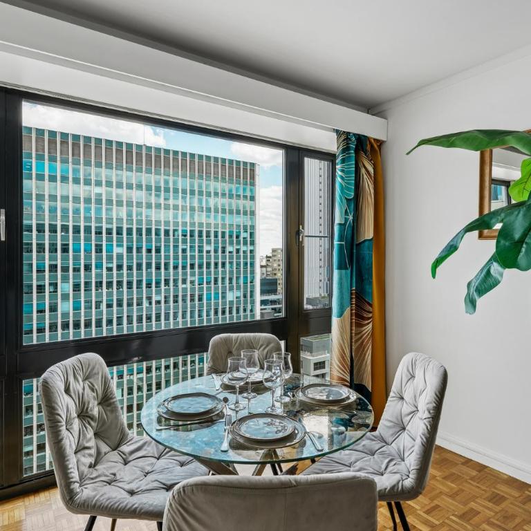 Paris Montparnasse Panoramic View, 3 Beds, Metro 4, 6, 12, 13 - Appartement - Vue sur Ville - 3