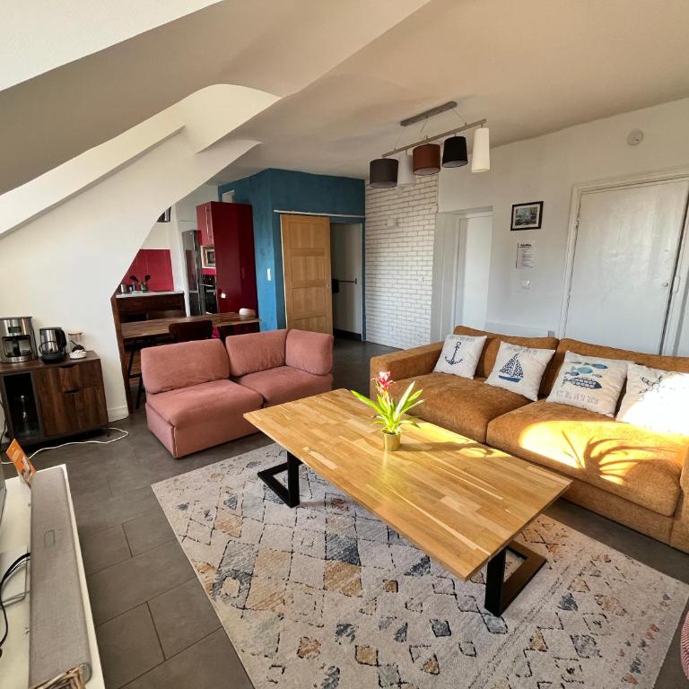 Les toits de Talensac - 4pers - Hypercentre - Appartement 2 Chambres - 12