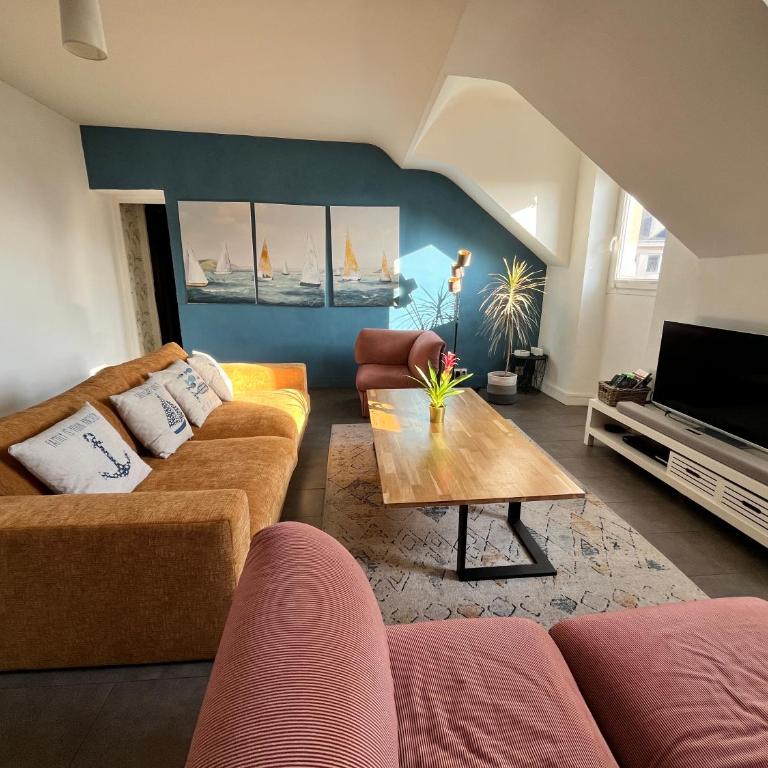 Les toits de Talensac - 4pers - Hypercentre - Appartement 2 Chambres - 16