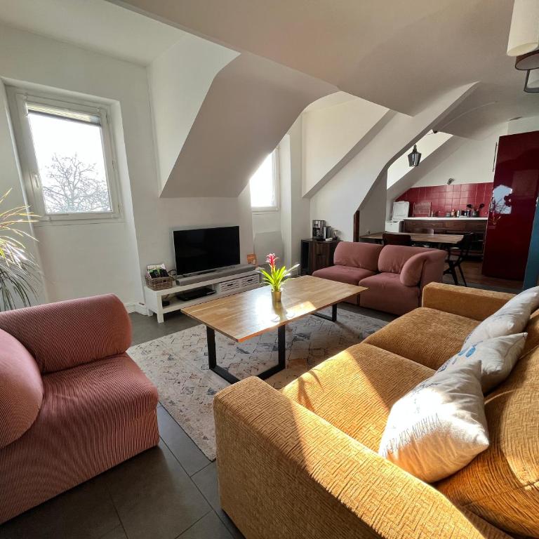 Les toits de Talensac - 4pers - Hypercentre - Appartement 2 Chambres - 17