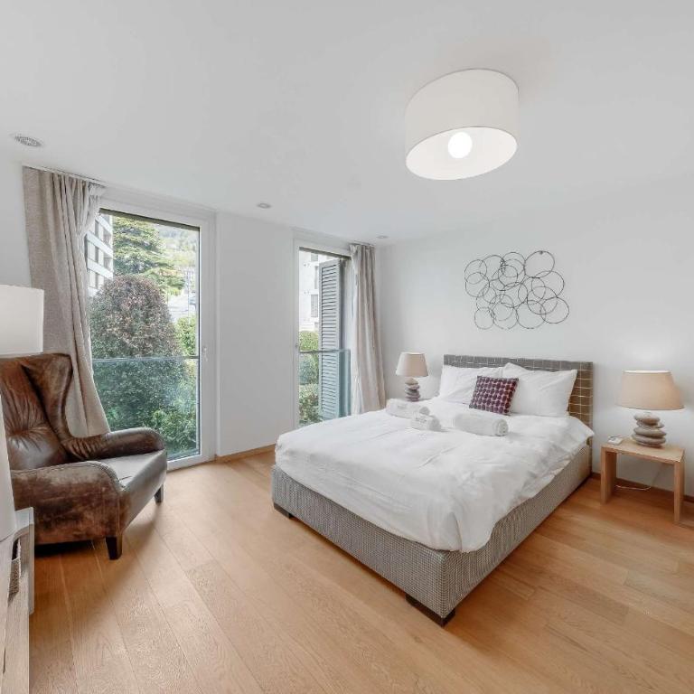 Luxury 4-Bedroom Residence at Le National Montreux by GuestLee - Apartment - 26