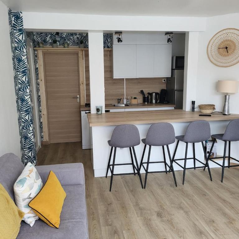 Les Eglantines à 200m de la plage - One-Bedroom Apartment - 11