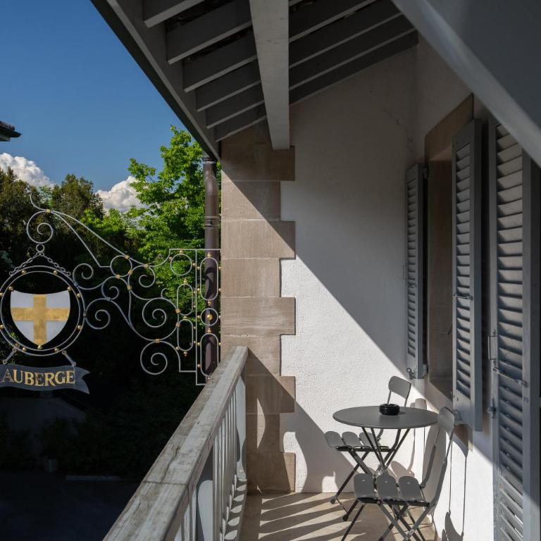 Auberge de Confignon - Chambre Double avec Balcon - 2