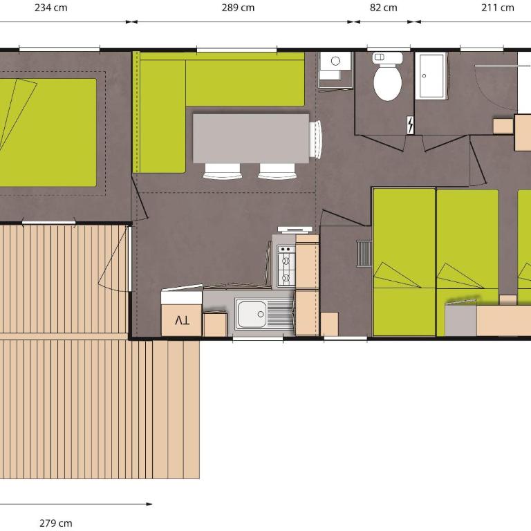 Camping Onlycamp du Lac du Marandan - Mobile Home - 2