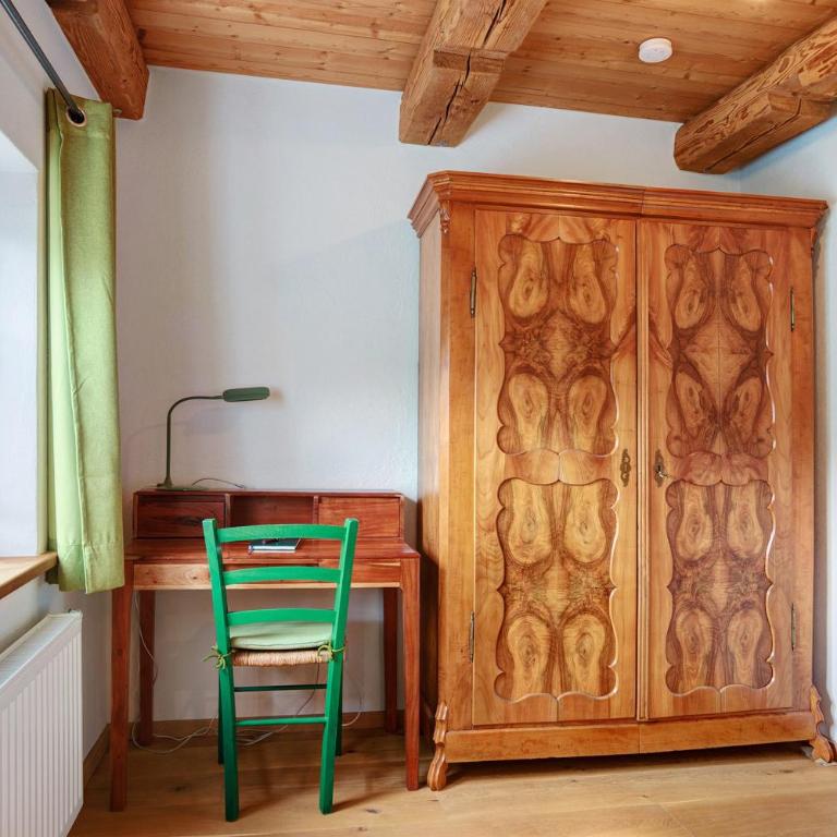 Ferienwohnung Trendelmühle Lautrach - Deluxe-Apartment mit 2 Schlafzimmern und Gartenblick - 12