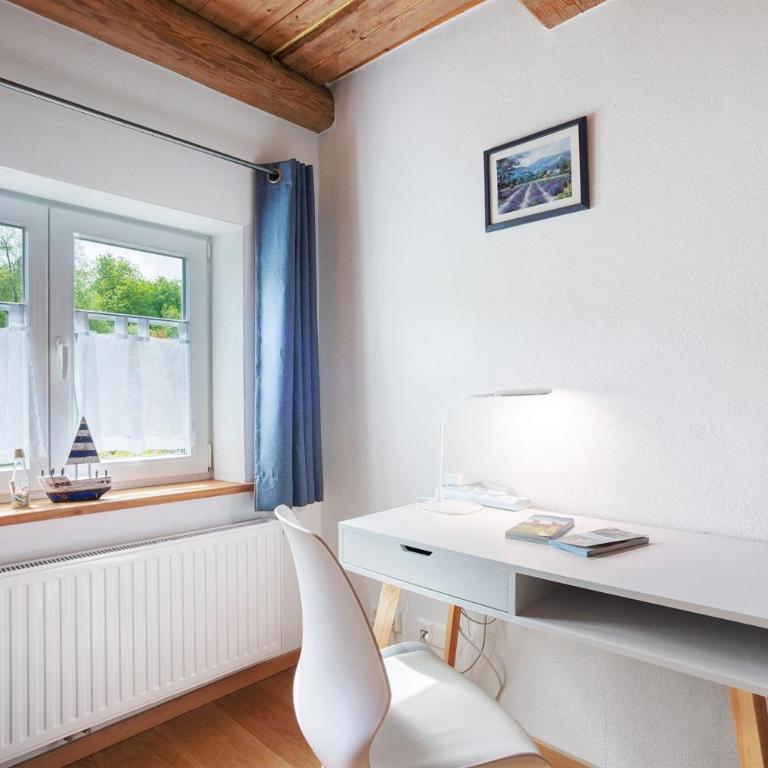Ferienwohnung Trendelmühle Lautrach - Deluxe-Apartment mit 2 Schlafzimmern und Gartenblick - 18