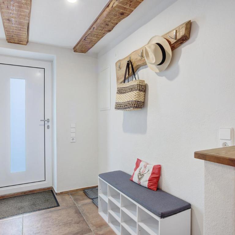 Ferienwohnung Trendelmühle Lautrach - Deluxe-Apartment mit 2 Schlafzimmern und Gartenblick - 22