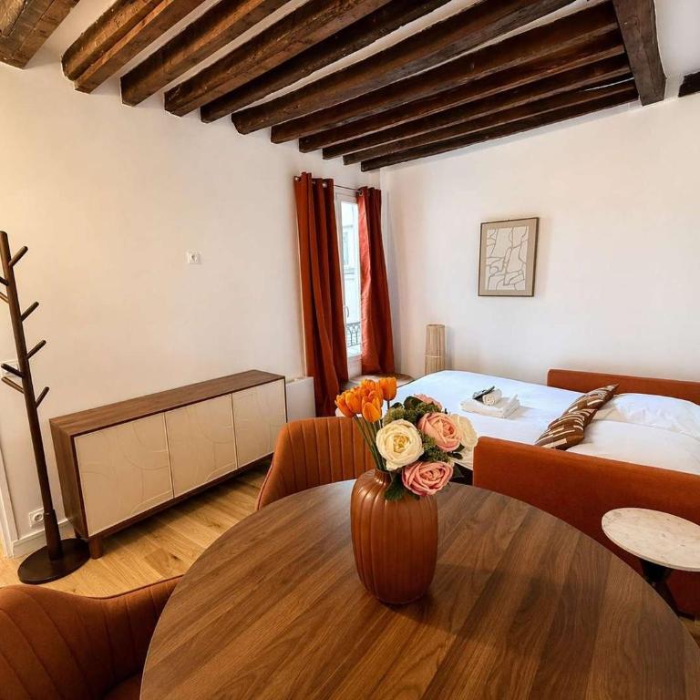 Paris 5 cosy Appartement metro Cardinal lemoine - Studio - 1