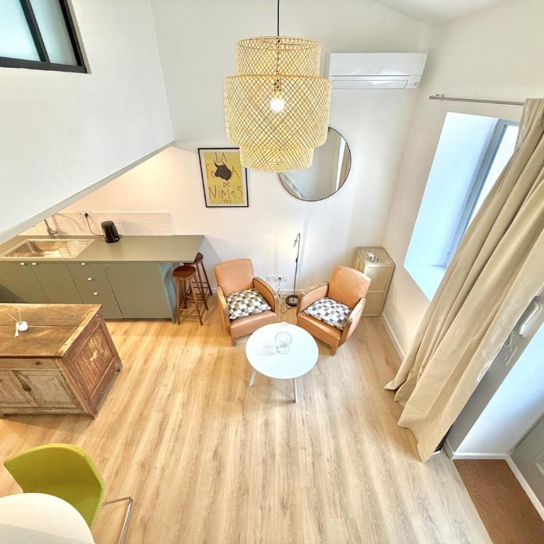 Les Suites du Richelieu, climatisées , 4 pers,à Nîmes - Appartamento con 2 Camere da Letto - 5