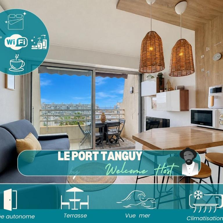Le Port Tanguy, vue mer. - Apartment mit Balkon - 1