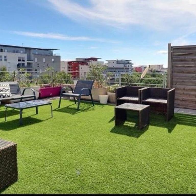 Duplex 120m ,50m terrasse proche centre et mer - Apartamento de 3 dormitorios - 3