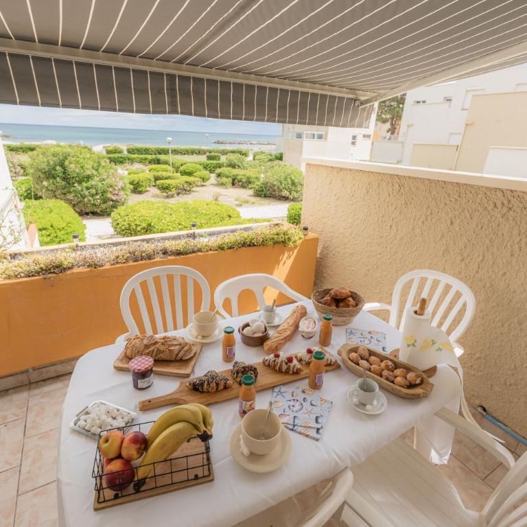 La Perle Marine - Vue Mer - Accès direct Plage - Place de parking - Climatisation - Wifi - Appartamento con 2 Camere da Letto - 6