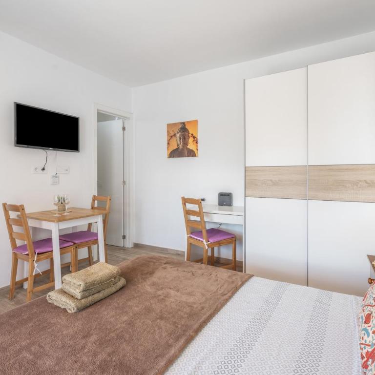 Céntrico Ático con Terraza Privada - Estudio con vistas a las montañas - 19