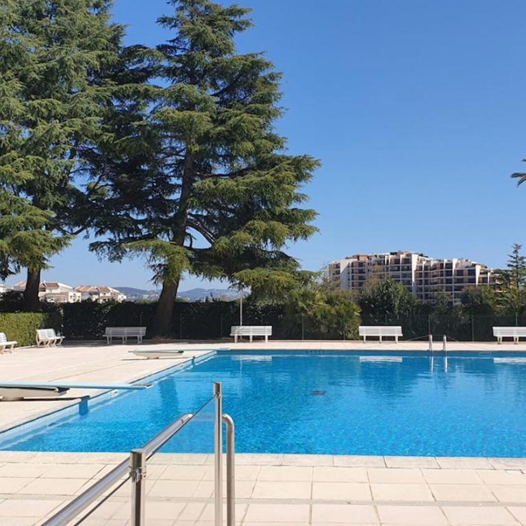 Apartment 50 m2 for 2 p maximum Marina view, Swimming pool, Wi-Fi, Air conditioning, Parking - Apartamento de 1 dormitorio - 10