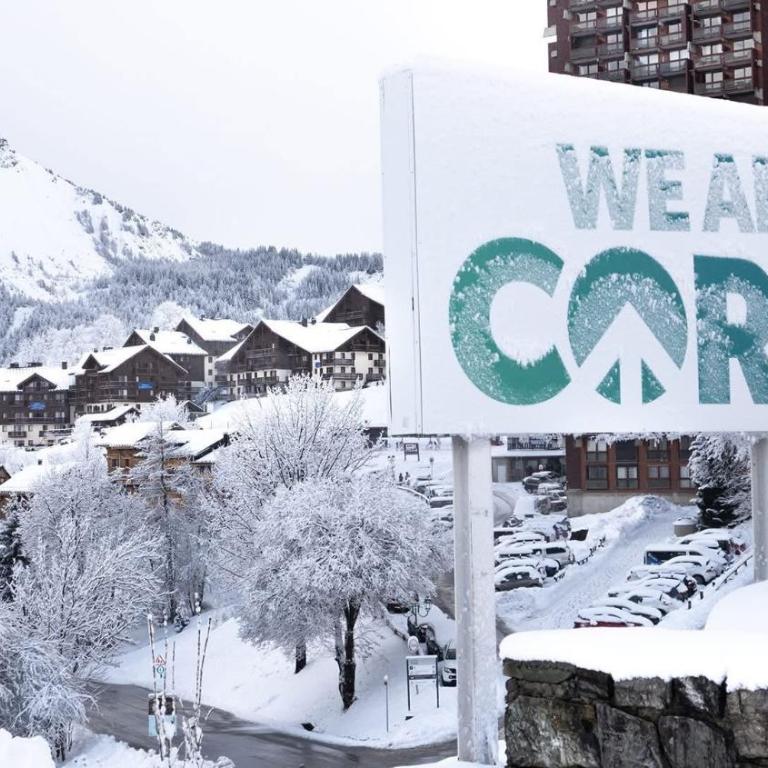Appartement Le Corbier Lunik-Orion 5 à 6 Pers Au Domaine skiable des Sybelles - Appartement 1 Chambre avec Balcon et Vue sur les Montagnes - 11