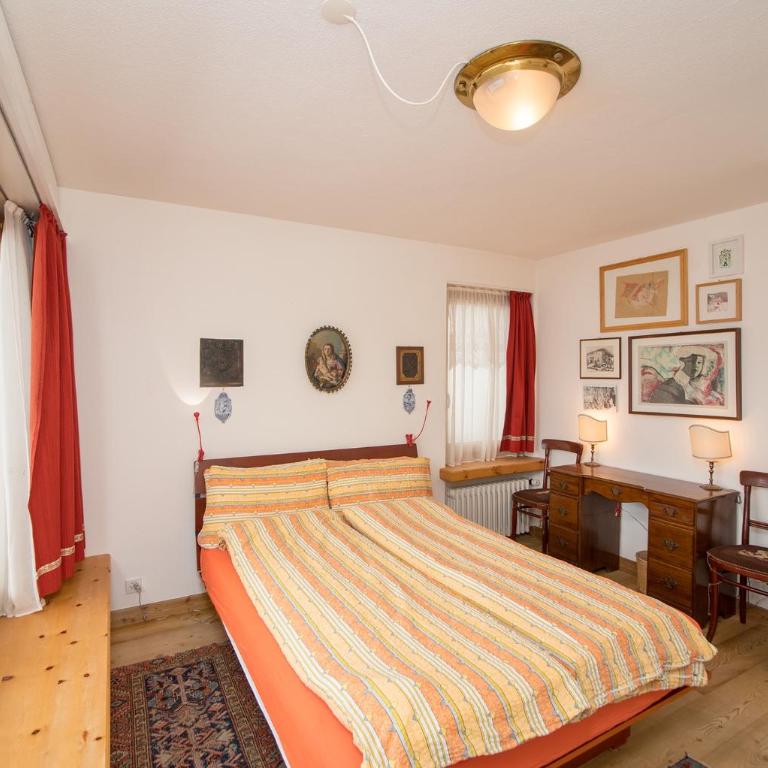 Contempora - Appartamento con Vista Lago e Montagna St Moritz Munt Sulaj - Apartment mit 4 Schlafzimmern und einem Balkon - 16