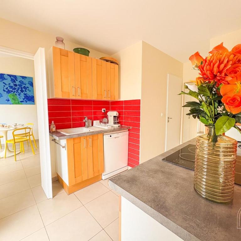 Villa club entre centre ville et plage - parking - Apartment mit 2 Schlafzimmern - 3