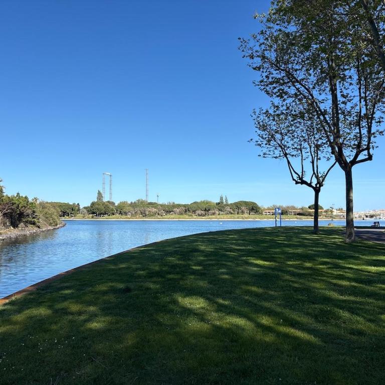 Red Pearl- Piscine, parking privé, Appartement pour 4 personnes tout équipé, plage de Richelieu à 200 mètres - One-Bedroom Apartment - 10