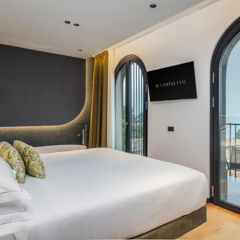 Hotel Al Caminetto – Adults Only, WorldHotels Crafted - King Suite with Terrance and Lake View - Non-Smoking - 1