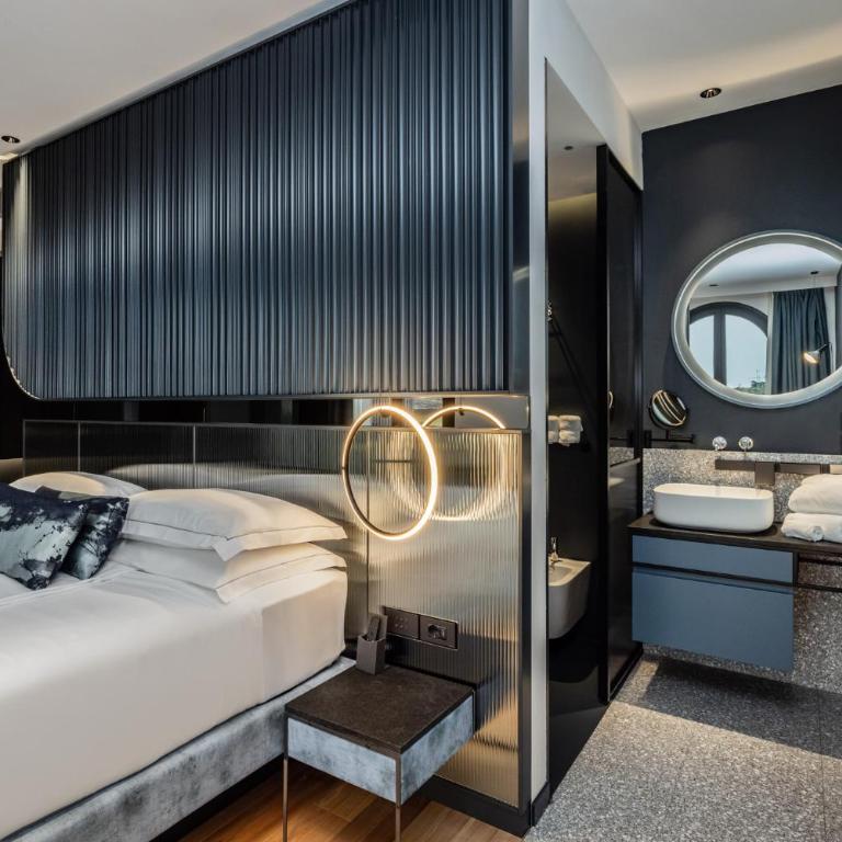 Hotel Al Caminetto – Adults Only, WorldHotels Crafted - Junior King Suite with Terrace and Garden View - Non-Smoking - 4