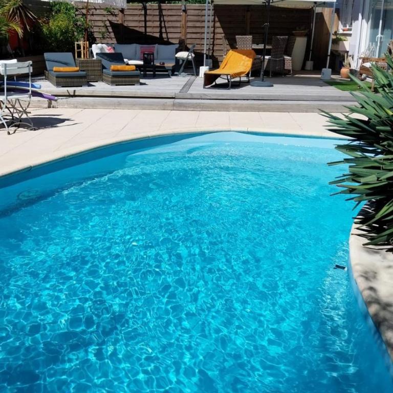 Villa Paloma climatisée, avec piscine au sel - Maison 2 Chambres - 3