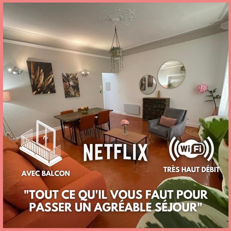 Charmant appartement T2 / 58 m2 / 4 personnes - One-Bedroom Apartment - 1
