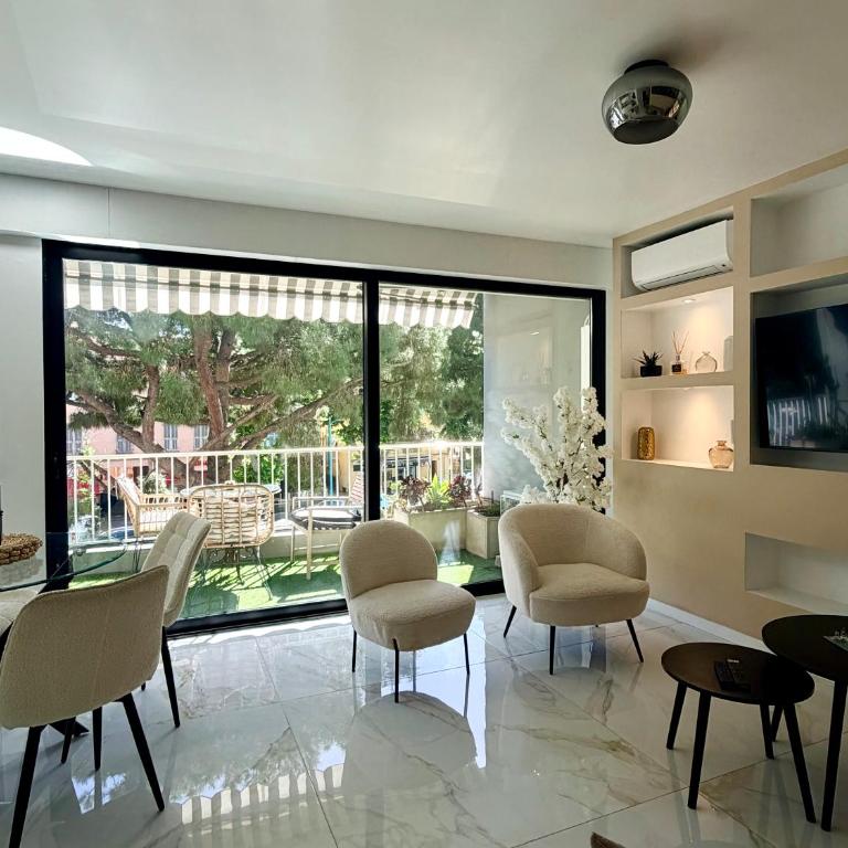 Le Soleil Tropézien, Somptueux 2 pièces - Terrasse Vue Mer - Apartment mit 1 Schlafzimmer - 6