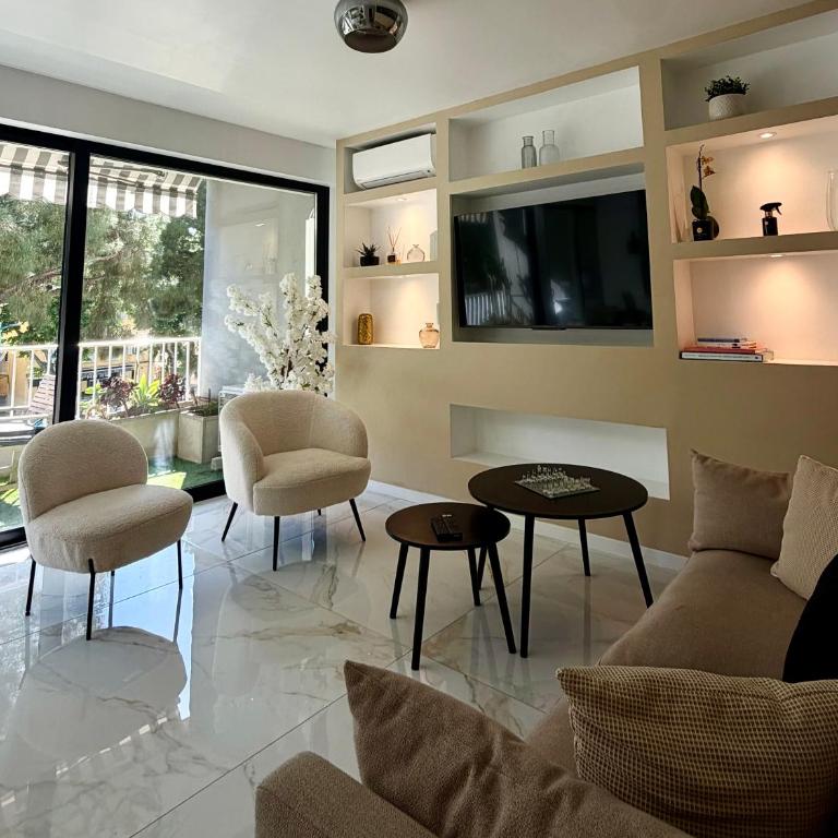 Le Soleil Tropézien, Somptueux 2 pièces - Terrasse Vue Mer - Apartment mit 1 Schlafzimmer - 3