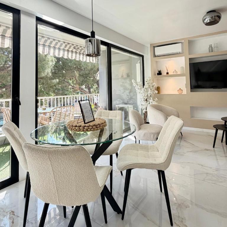 Le Soleil Tropézien, Somptueux 2 pièces - Terrasse Vue Mer - Apartment mit 1 Schlafzimmer - 9