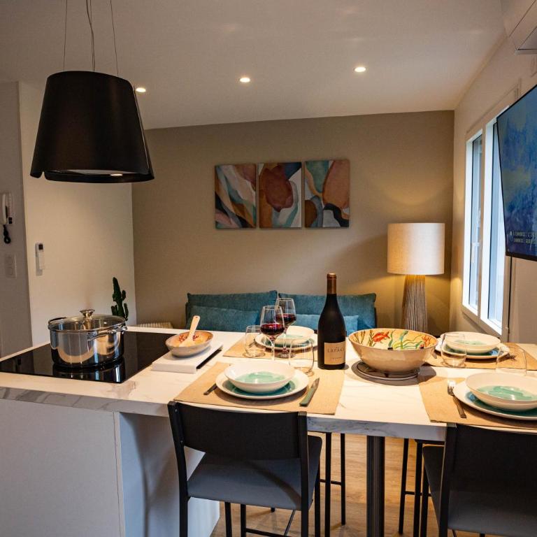 Superbe T2-T3 rénové, bord de mer, piscine, parking privé - Appartamento con 2 Camere da Letto - 3