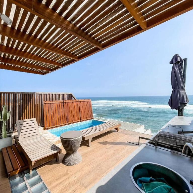 Oceanview 2BR with Terrace in Punta Hermosa - Apartamento - 1