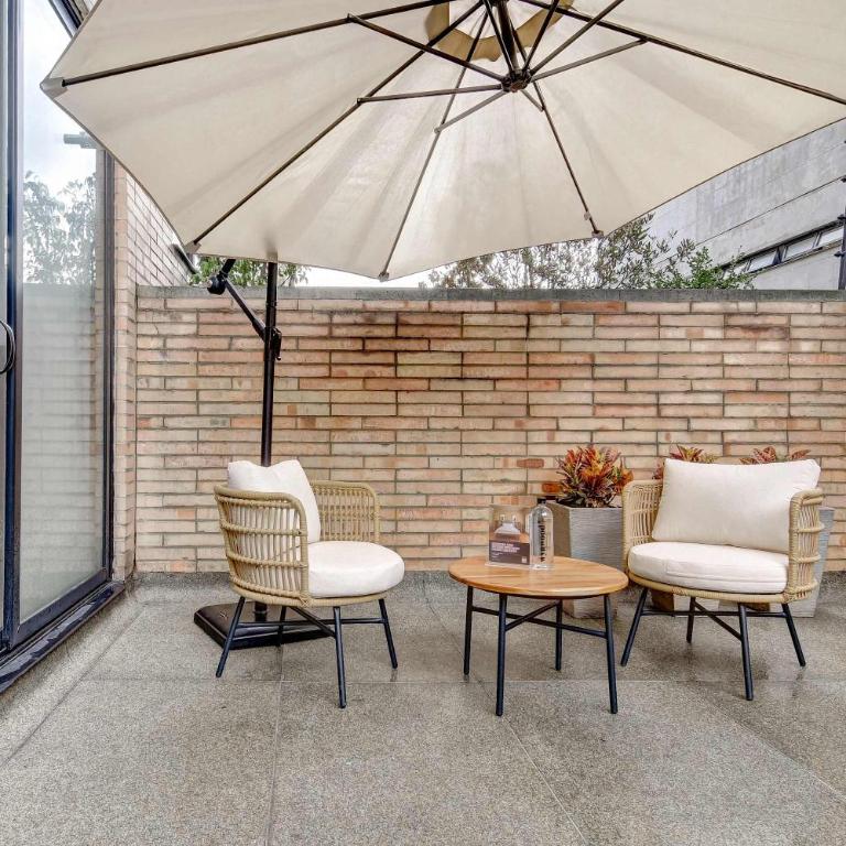 Deluxe 1BR Duplex with Terrace near El Virrey - Apartamento Dúplex - 38
