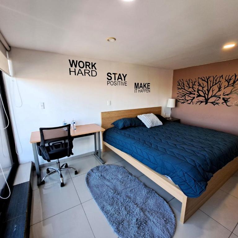 S07 KING Premium Suite TEC CEM con Cocineta WiFi Balcón Parking Terraza - Apartamento de 1 dormitorio - 34
