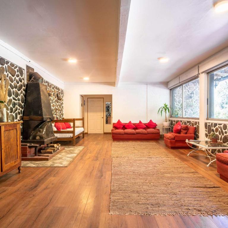Hostal Casona del Agua 10 personas Tinajas Cajon del Maipo - Habitación compartida - 21