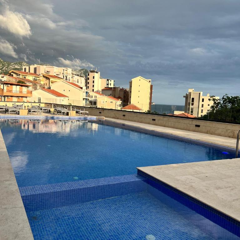 becici residance with pool & sauna - One-Bedroom Apartment - 4