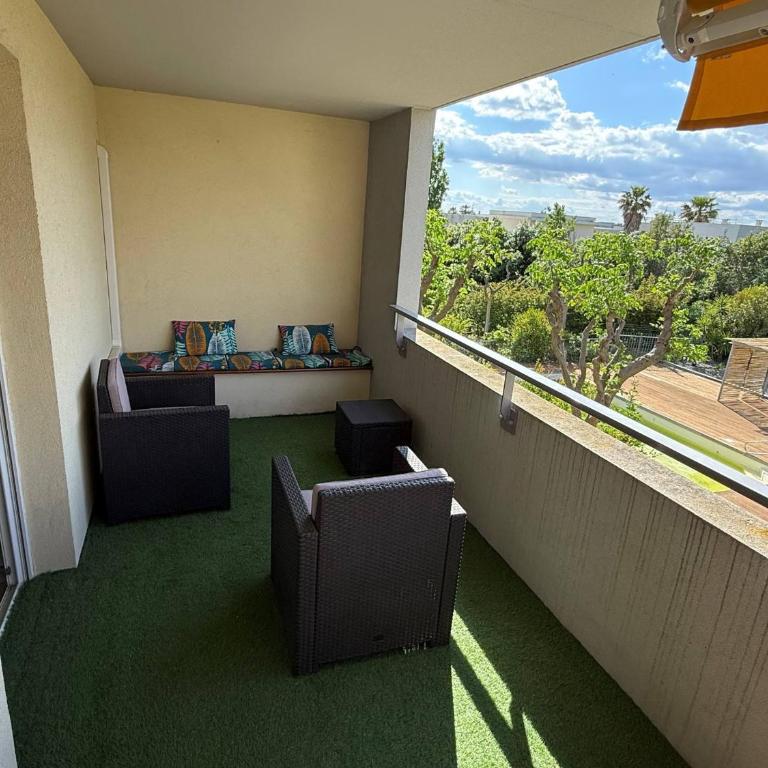 T2 Climatisé Sète Résidence avec Piscine - FR-1-472-210 - Apartment - 10