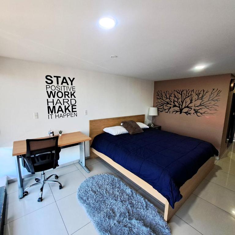 S10 KING Suite at TEC CEM Cocineta WiFi Balcón Parking Terraza - Apartamento de 1 dormitorio - 36