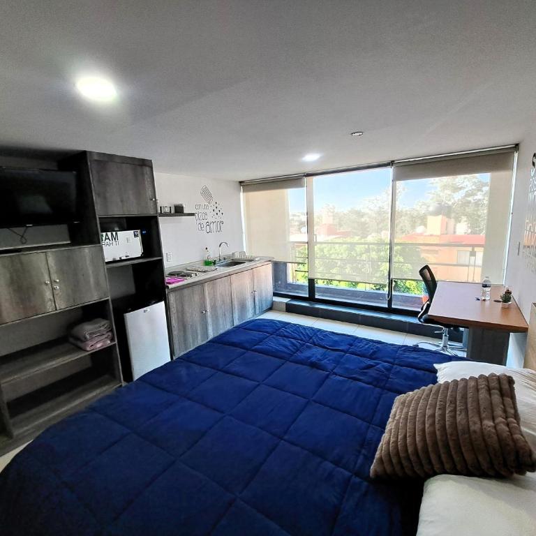 S10 KING Suite at TEC CEM Cocineta WiFi Balcón Parking Terraza - Apartamento de 1 dormitorio - 35