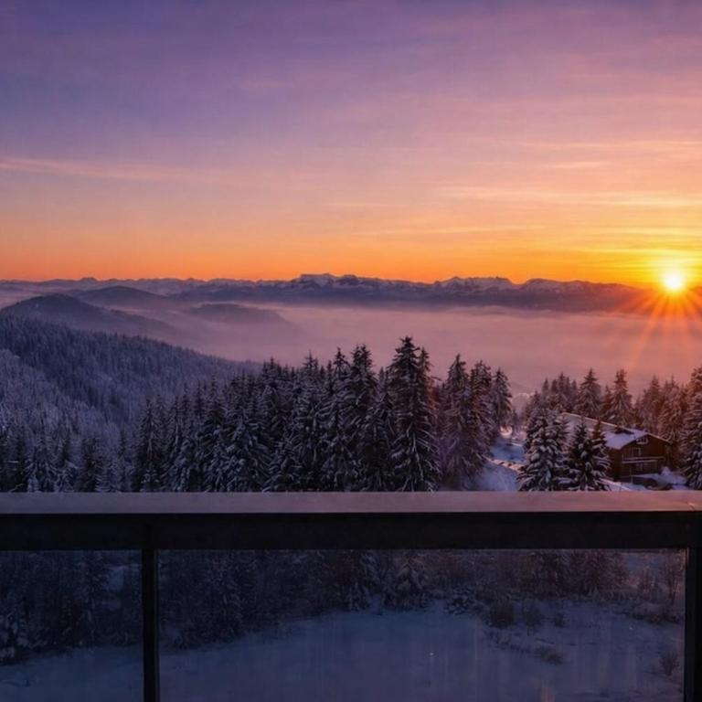 Studio cozy avec vue panoramique sur les montagnes - Appartamento con 1 Camera da Letto - 1