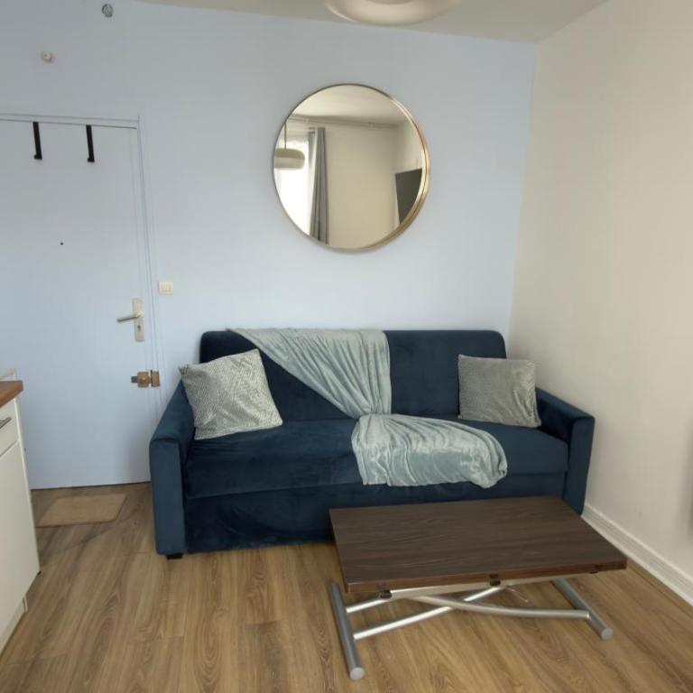Easy Access to Central Paris - 5 min Metro Line 7, La Vilette Park nearby - Deluxe Apartment mit 1 Schlafzimmer - 23