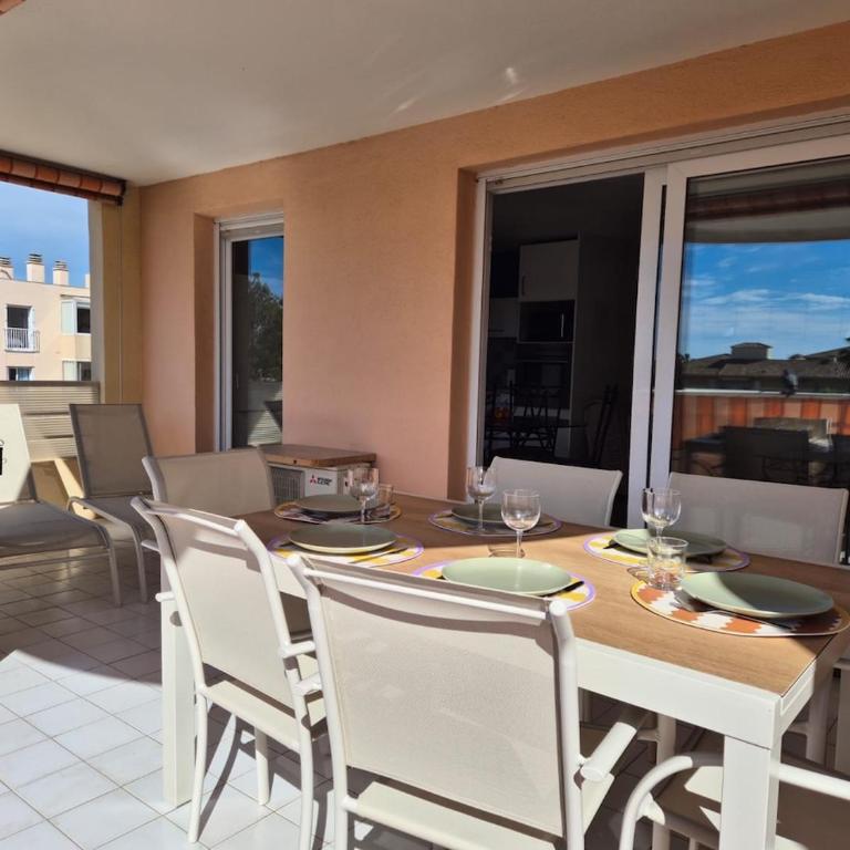 Appartement 2 pièces avec terrasse et garage proche plage et port - Appartamento con 1 Camera da Letto - 6