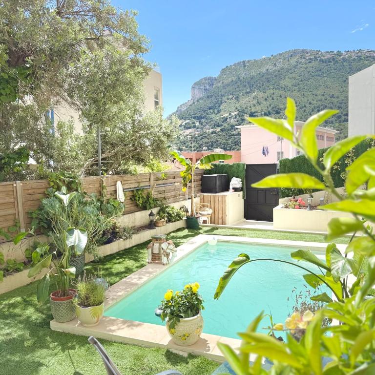 Monaco 2bdr luxury apartment, private garden&pool - Appartement 2 Chambres - Vue sur Mer - 17