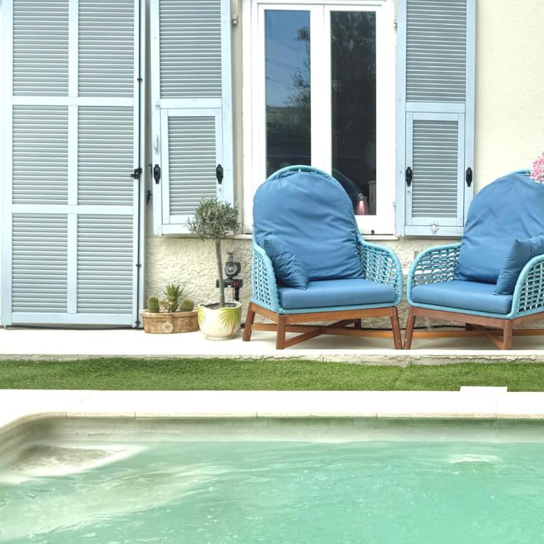 Monaco 2bdr luxury apartment, private garden&pool - Appartement 2 Chambres - Vue sur Mer - 21