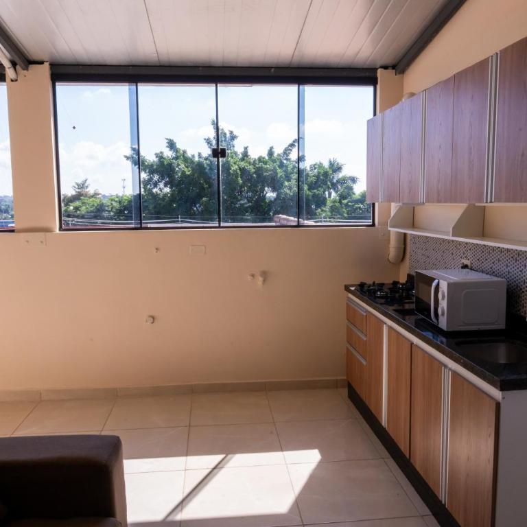 New Apart Hotel Ciudad del Este - Three-Bedroom Premium Apartment with Balcony - 11
