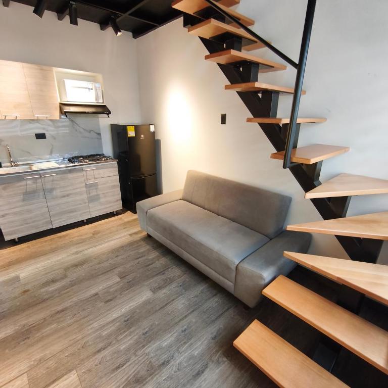 Elegantes apartaestudios cerca al estadio y movistar arena - Apartamento de 1 dormitorio - 6