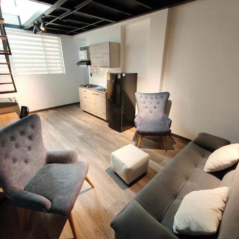 Elegantes apartaestudios cerca al estadio y movistar arena - Apartamento de 1 dormitorio - 8