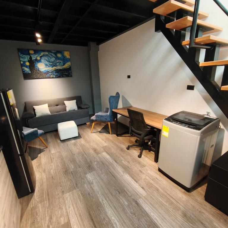 Elegantes apartaestudios cerca al estadio y movistar arena - Apartamento de 1 dormitorio - 11