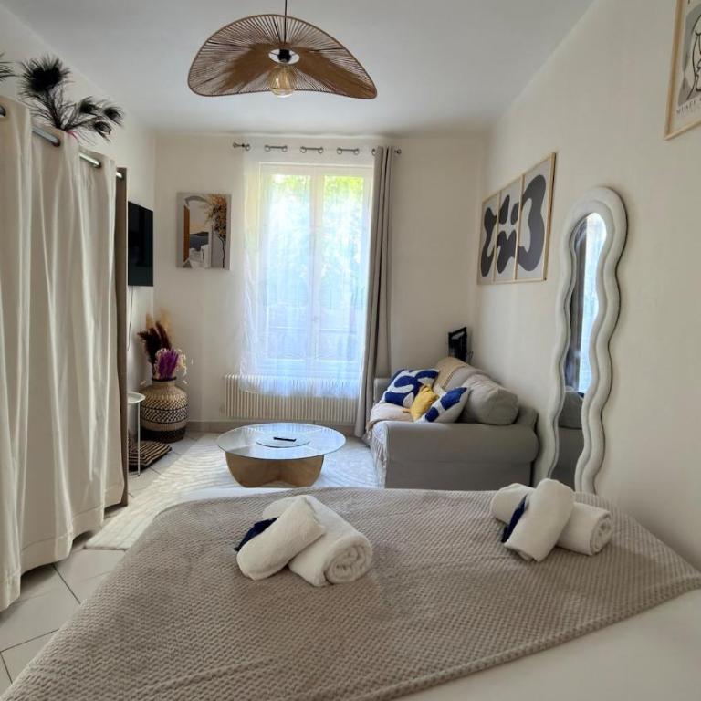 Cozy Studio Near Paris with Terrace, 10 min to Metro - Standard Studio - 13